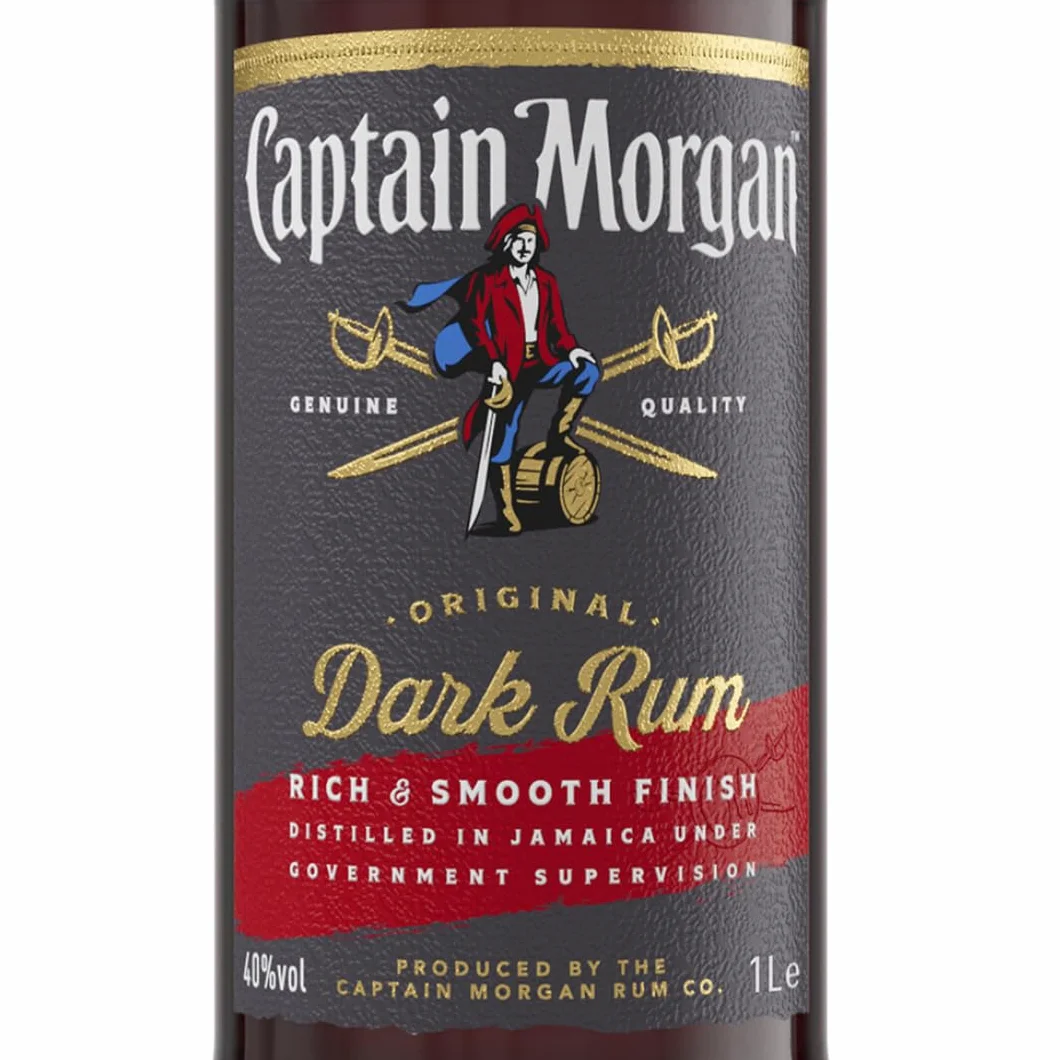 Captain Morgan Dark Rum 1L