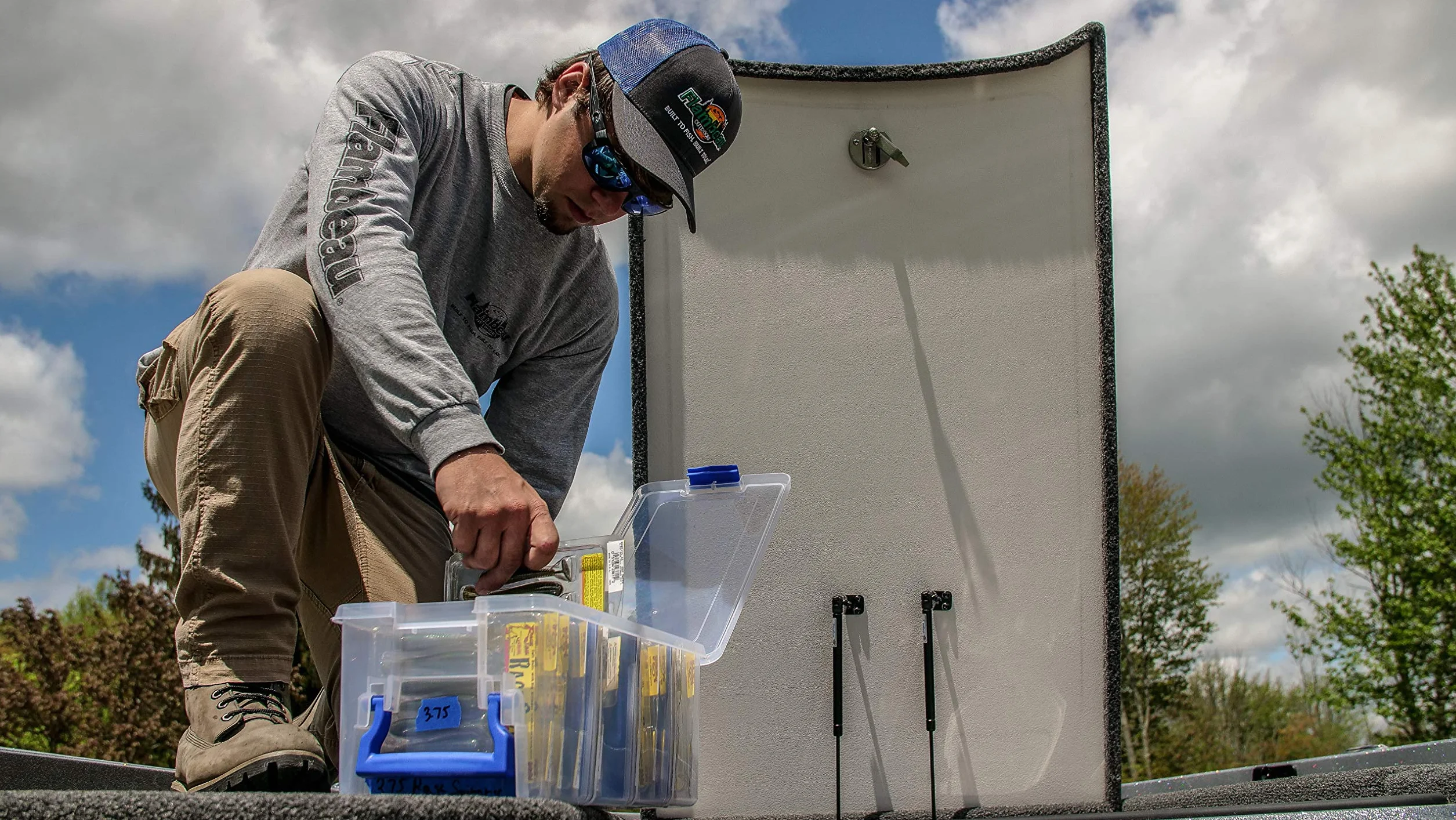 Flambeau Tackle 1/2 Satchel Tackle Box 15x8x6.25 Inch Clear