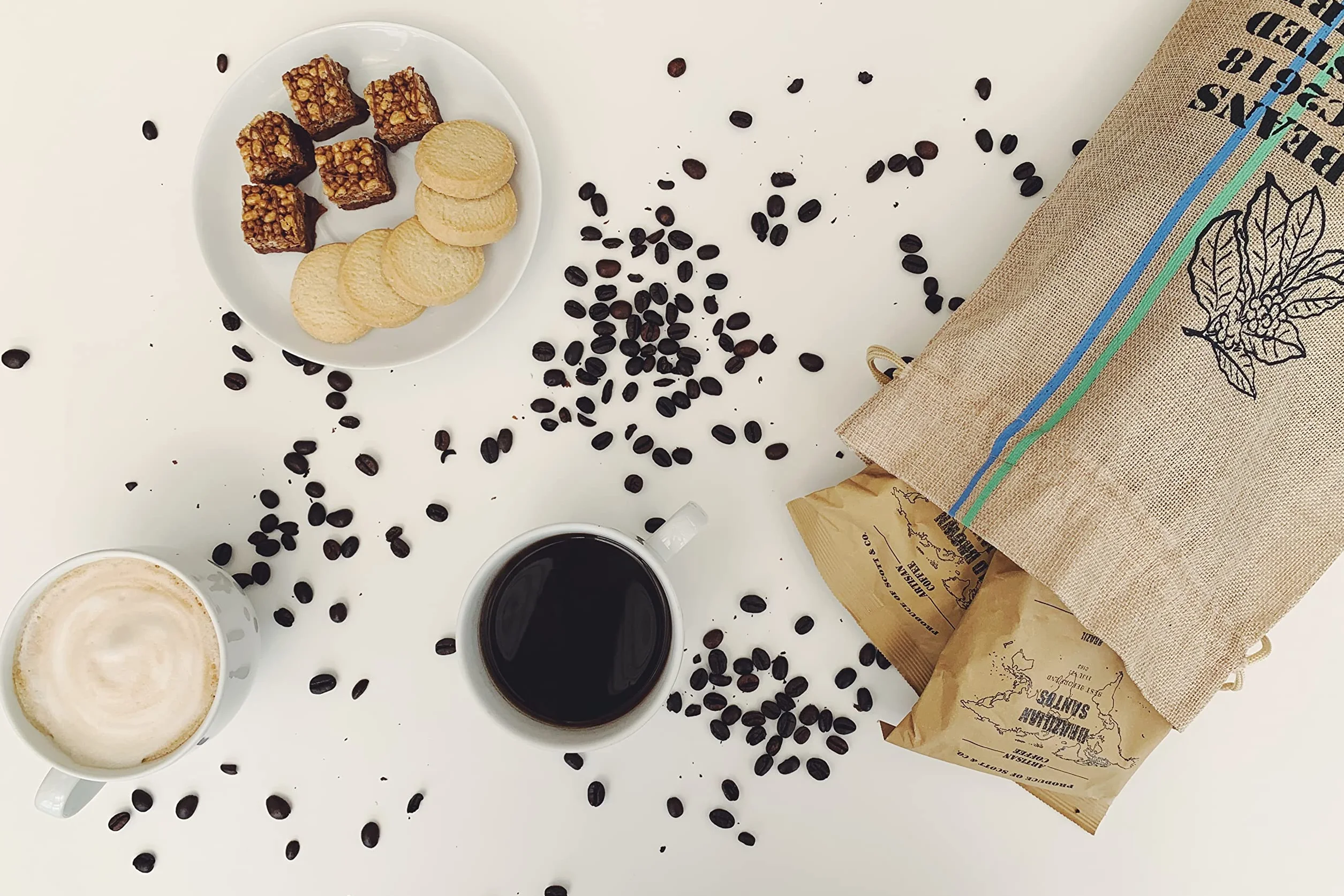 Scott&Co. - Sabor del mundo, Juego de regalo de granos de café | Paquete de prueba de 10 variedades | 10 x 60 g de granos de café