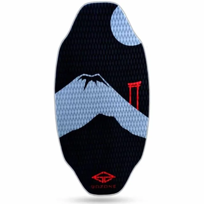 GoZone Hiro Skimboard Negro Blanco HPL EVA