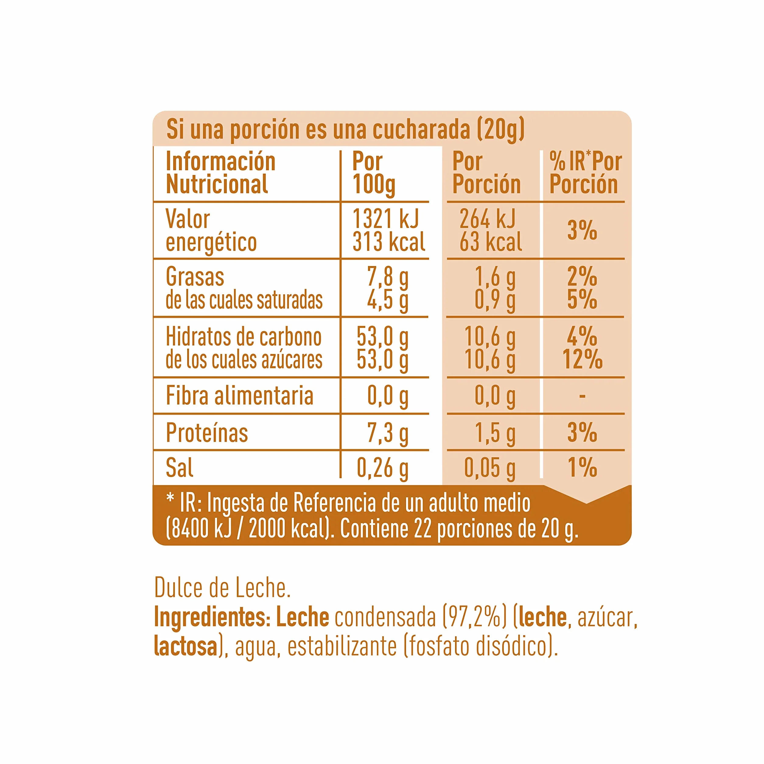 Nestlé La Lechera Dulce de Leche Leche Condensada Botella Sirve Fácil 12 x 450 g
