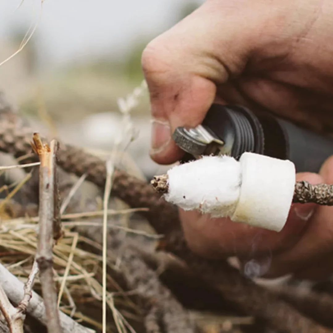 Zippo Pedernal de Supervivencia Kit Fuego Encendedor Emergencia Rueda Chispa Yesca Alternativa Ferrocerio Camping Bushcraft