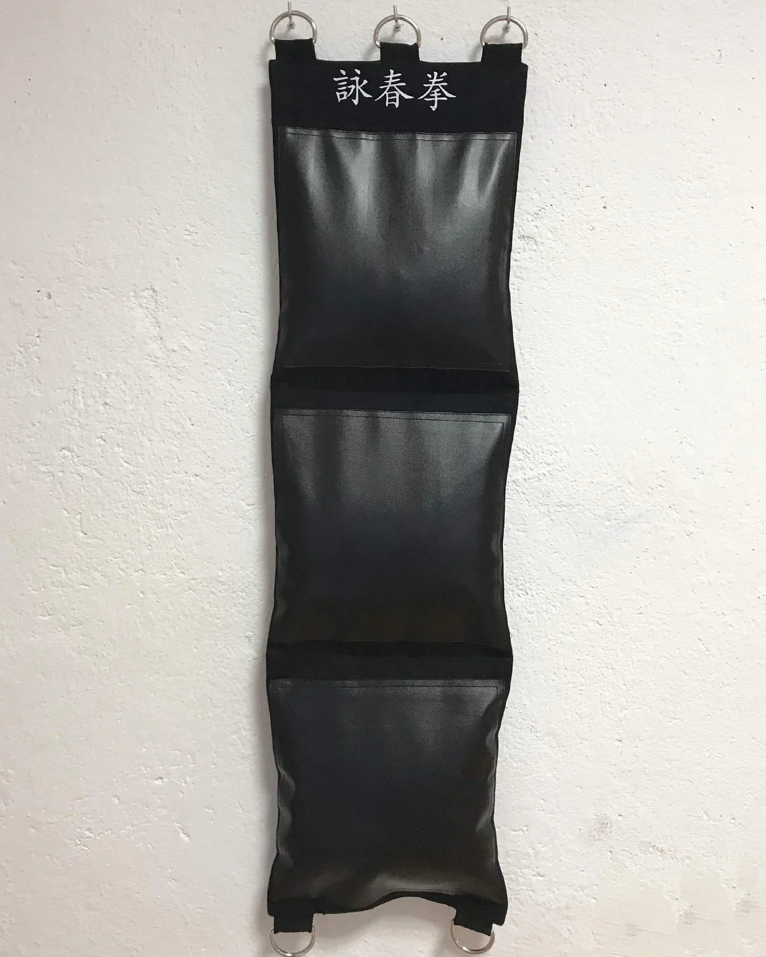 Saco de Boxeo de Pared Meta Wing Chun Cuero Sintético Tres Secciones