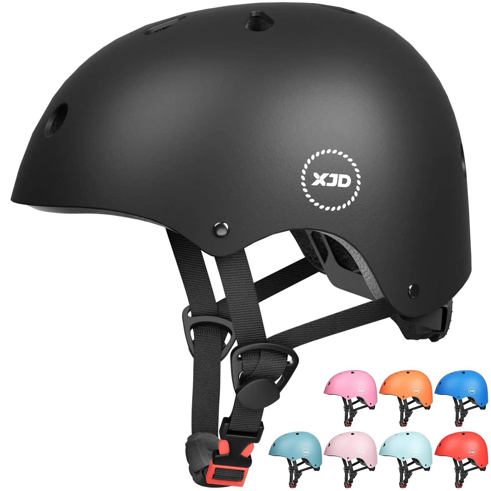 XJD Casco de Ciclismo Ajustable para Niños Bicicleta Patinete 3-14 Años