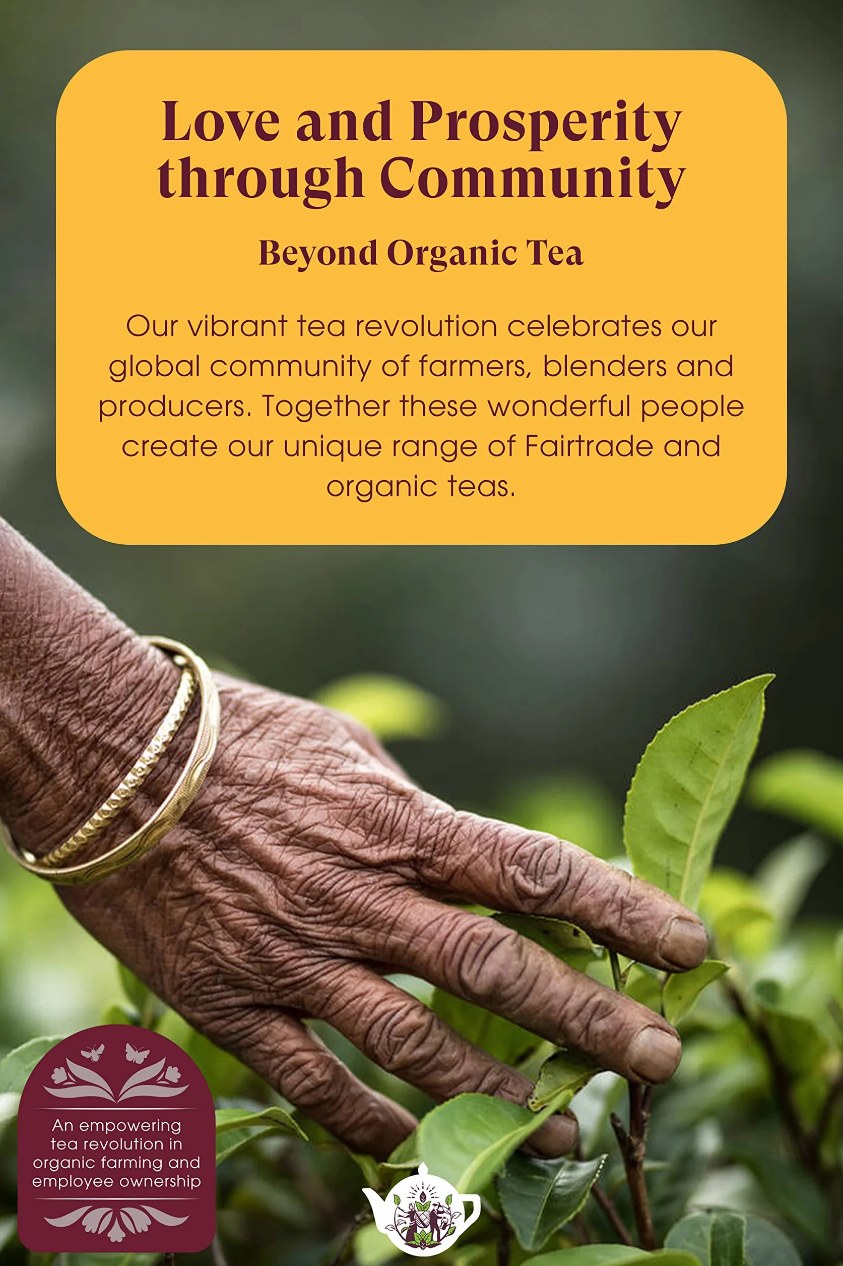 Calendario de Adviento Triángulo 25 bolsitas pirámides de tés e infusiones orgánicas - English Tea Shop