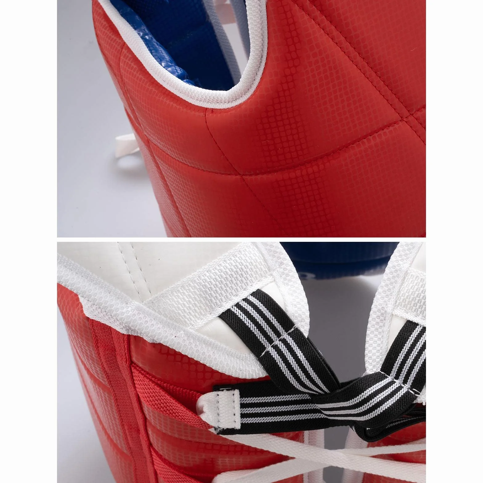 Qianly Chaleco Protector de Taekwondo, Protección de Pecho, Escudo de Costilla Ajustable