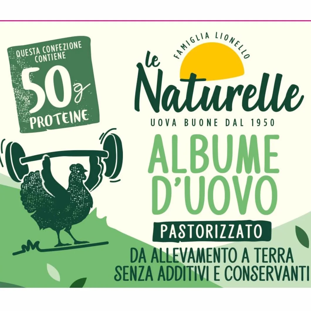 Le Naturelle Clara de Huevo 500 g (485 ml) 51 g Proteína