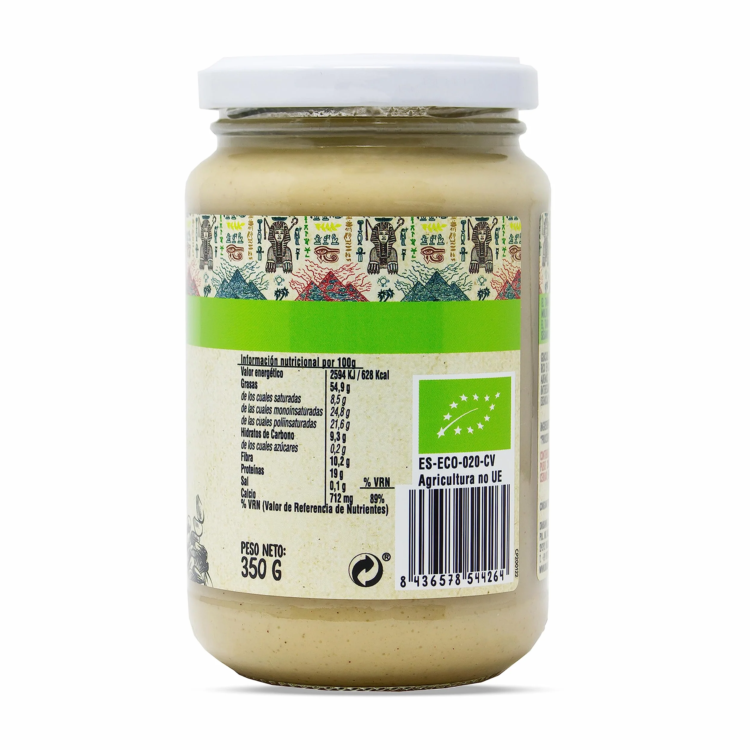 Ecosana TAHÍN Certificado Bio by DRASANVI - Vegano - SIN Gluten - 350g