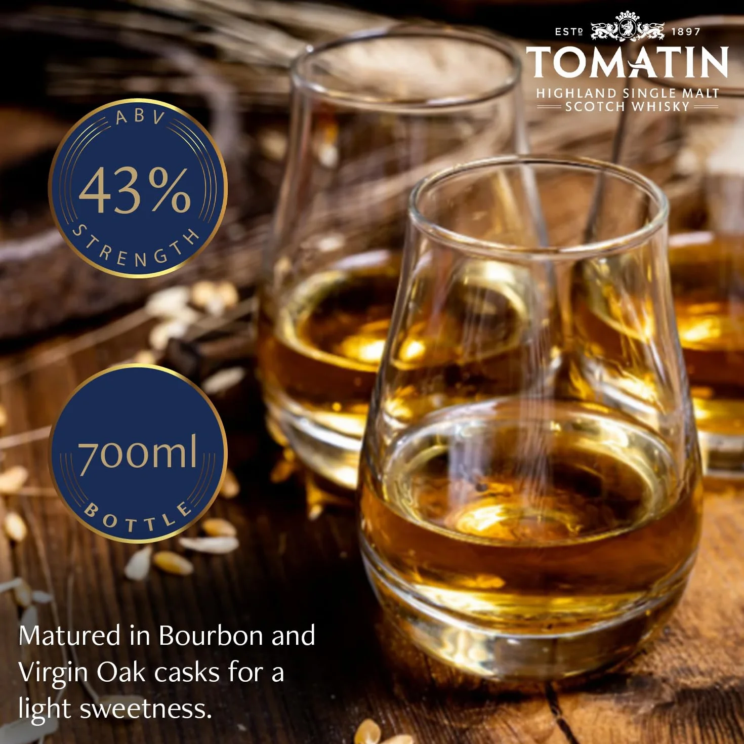 Tomatin Legacy Highland Single Malt Scotch Whisky 43% Vol. 700 ml