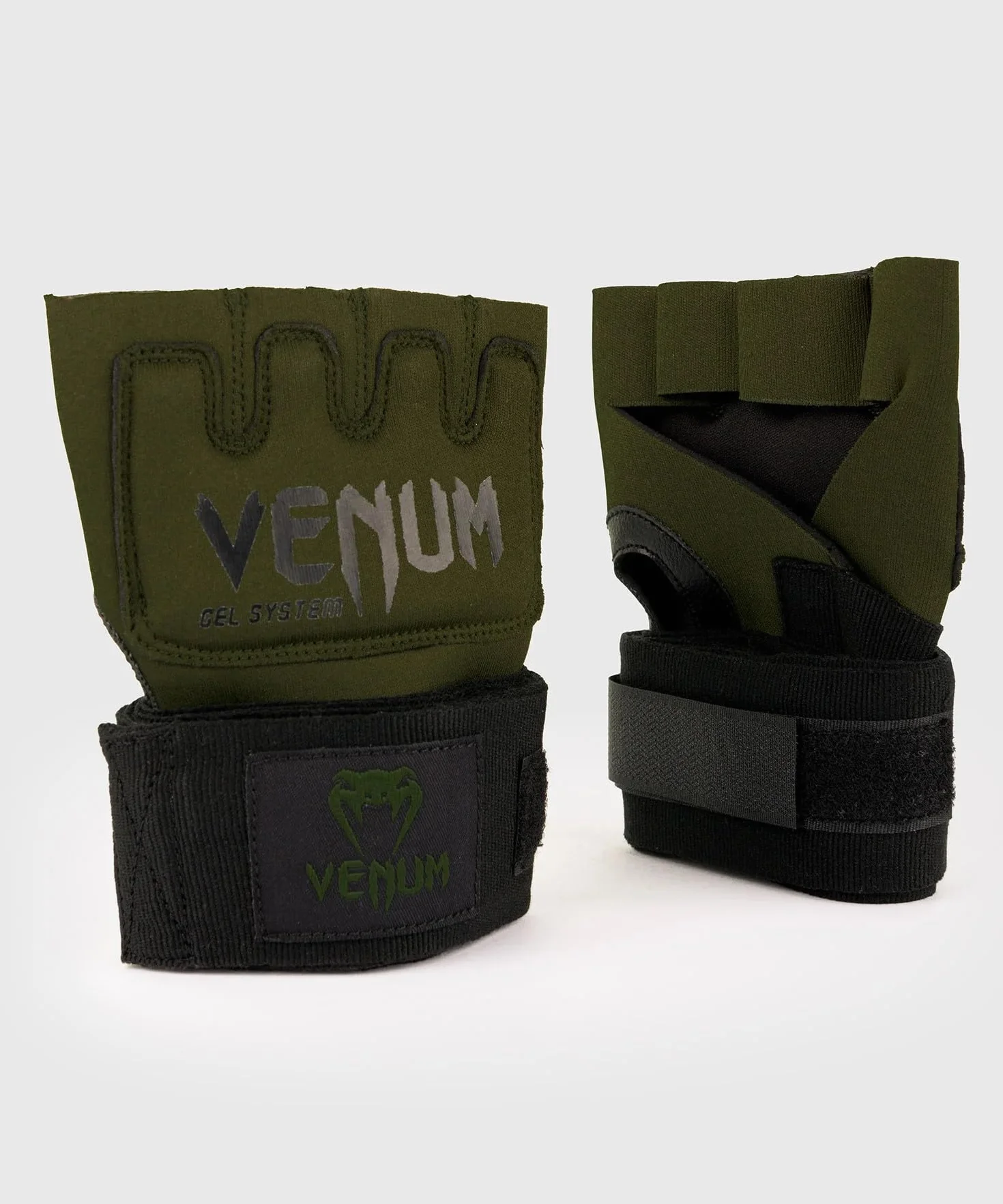 VENUM Kontact Gel Guante Venda Caqui/Negro L