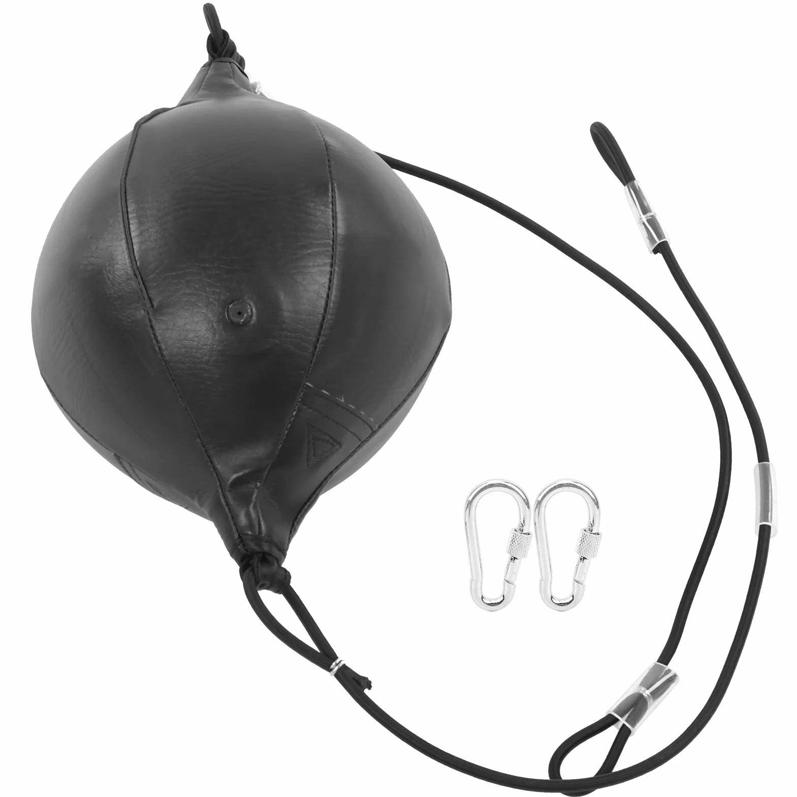 Saco de boxeo inflable de poliuretano 20 cm, doble extremo, giratorio, para muay thai entrenamiento