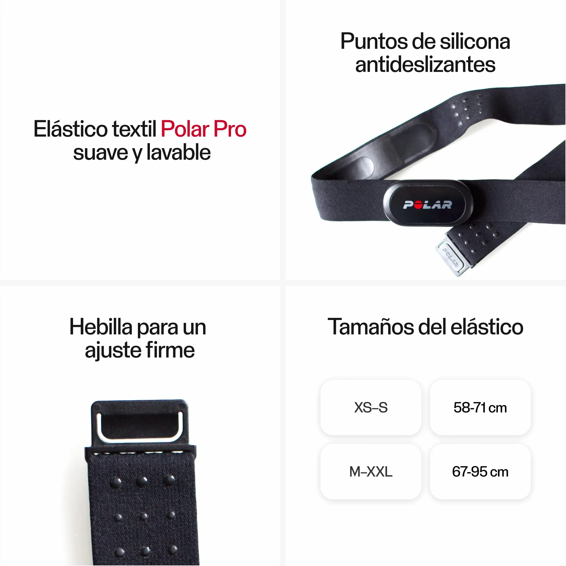 Polar Pro Chest Strap Heart Rate Monitor Belt