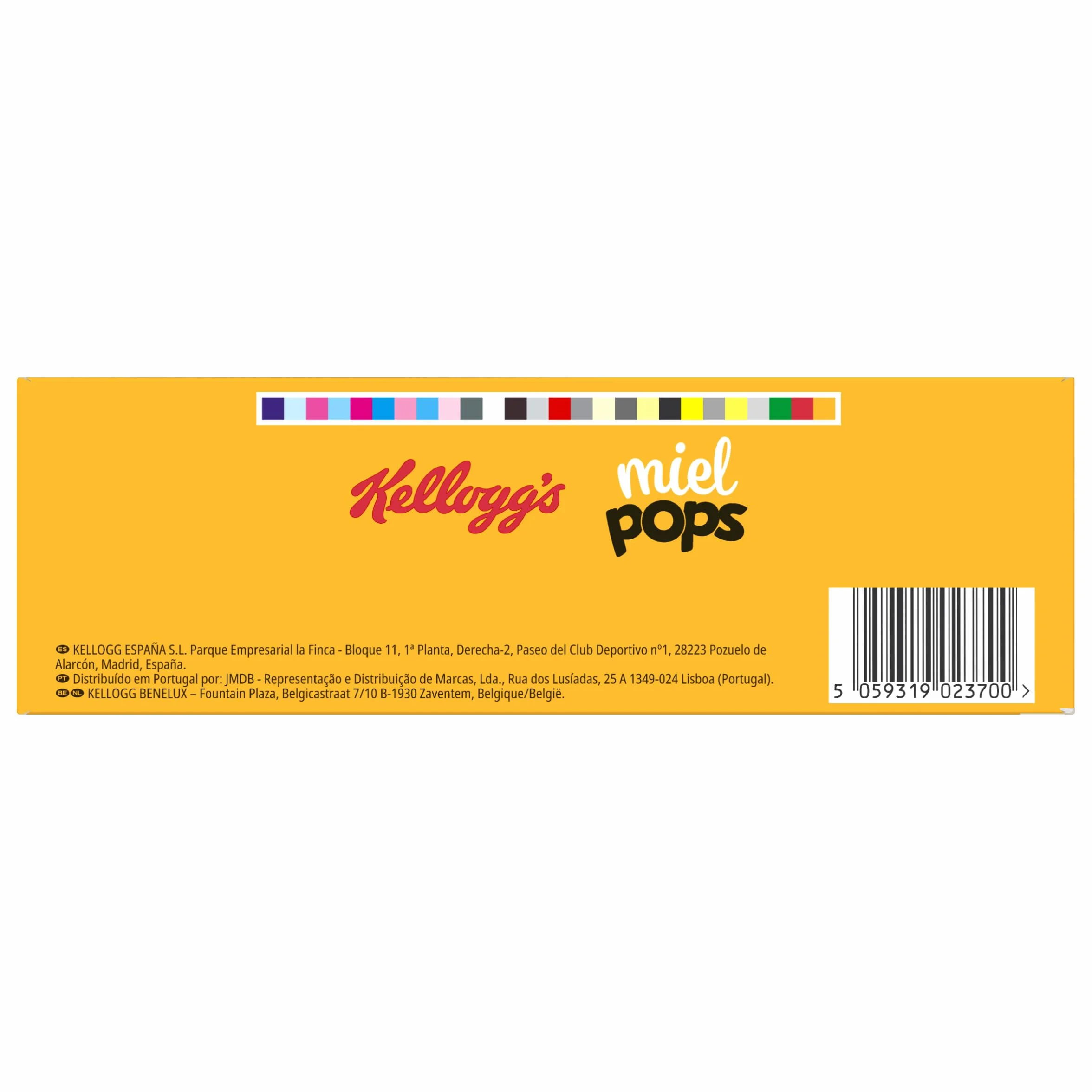 Kellogg's Miel Pops - Cereales de arroz inflado con sabor a miel - Paquete 400 g
