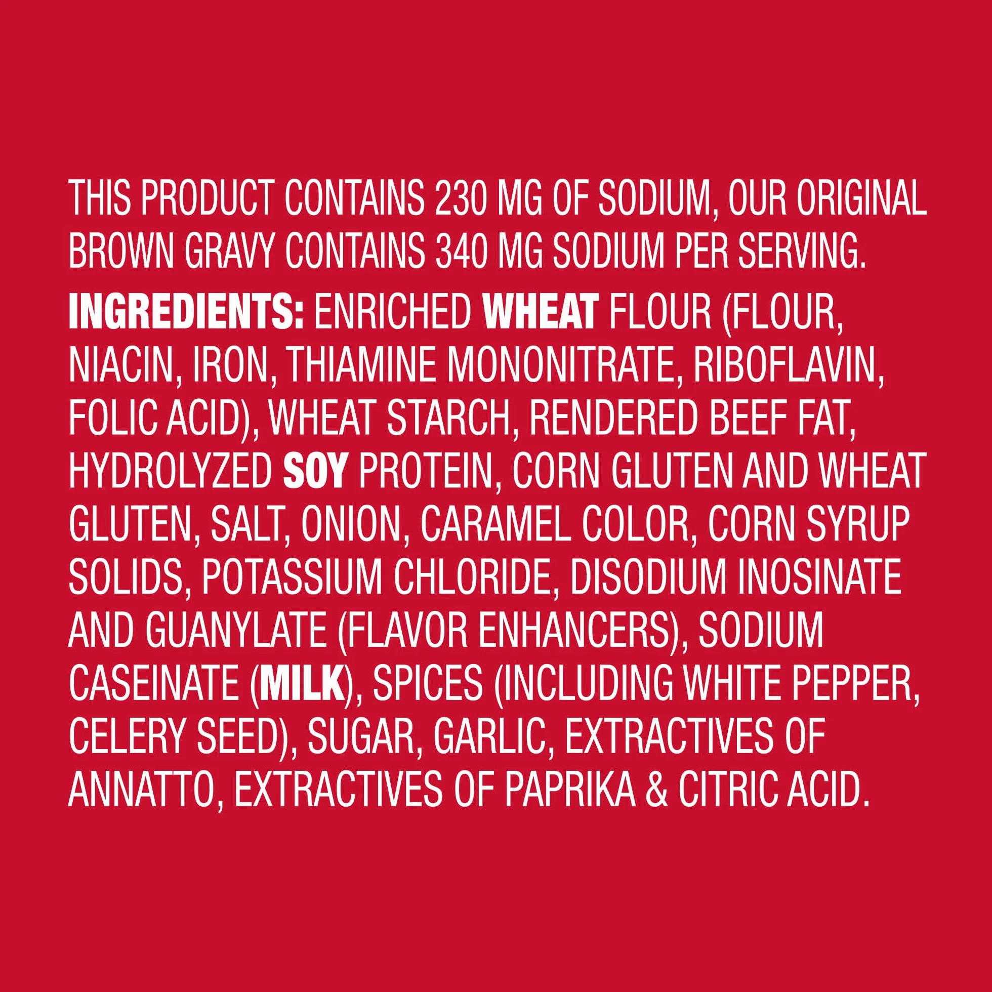 McCormick 30% menos de sodio marrón mezcla de salsa 24 g bolsa