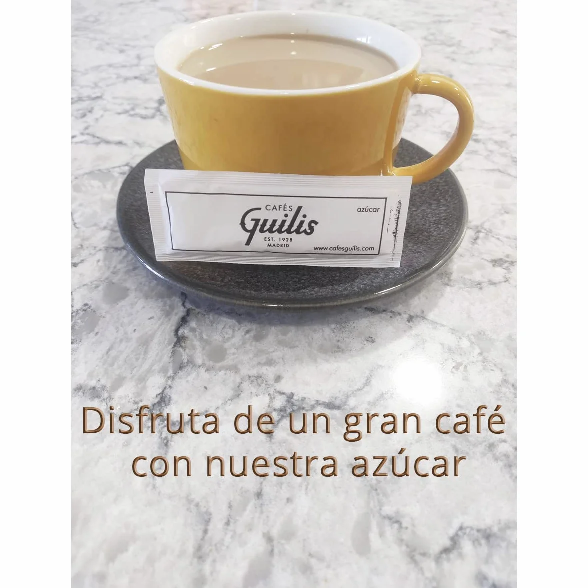 Sobres de Azúcar Blanco 【 500 unidades 】 Azucarillos individuales blanco 【 7gr 】 Sobres Azúcar Individuales