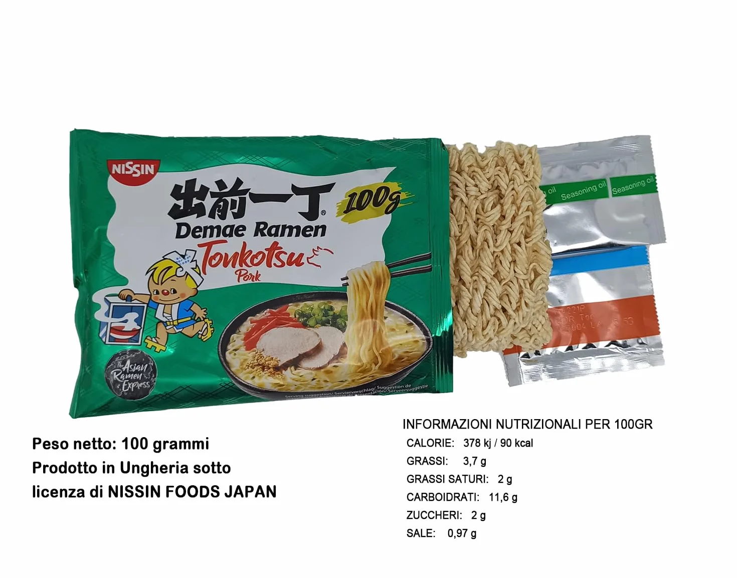 MiFan Ramen Box 15 Paquetes Fideos Instantáneos 5 Sabores