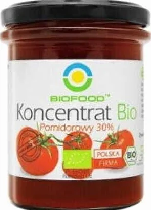 CONCENTRADO DE TOMATE 30% BIO 200 g - BIO FOOD