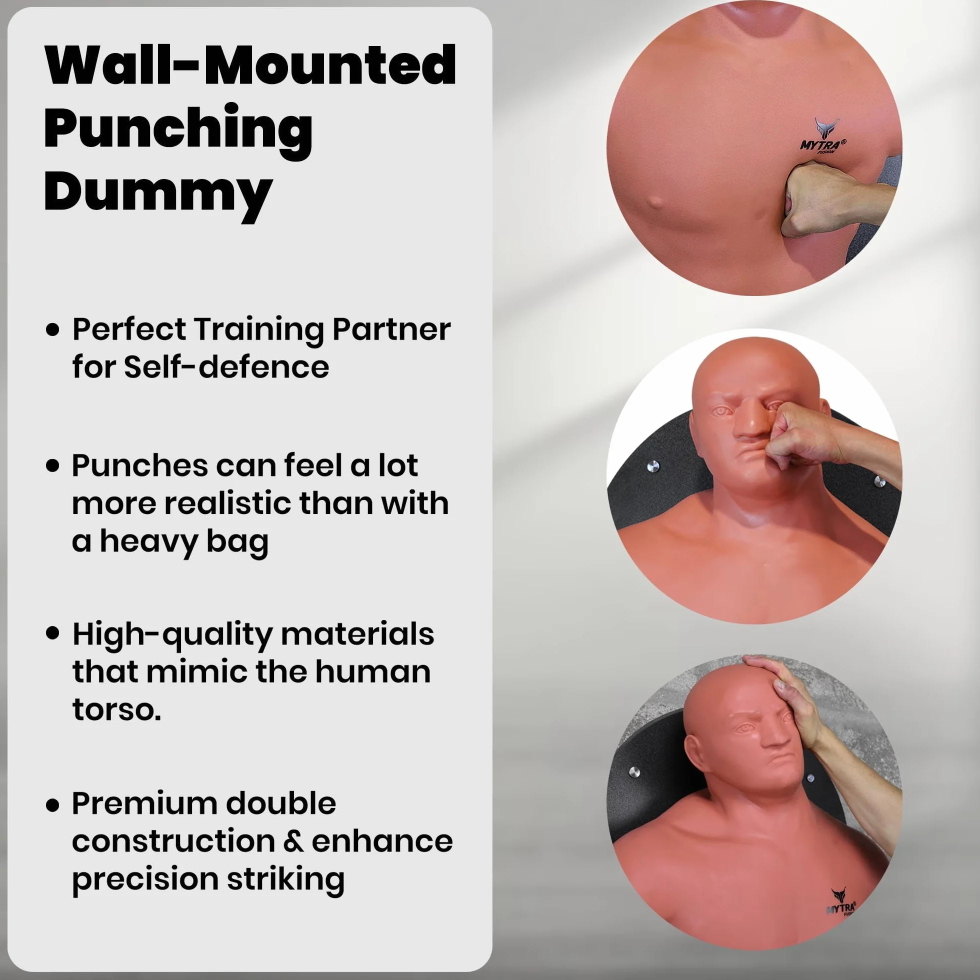 Mytra Fusion Boxing Bob Dummy Wall Fixed
