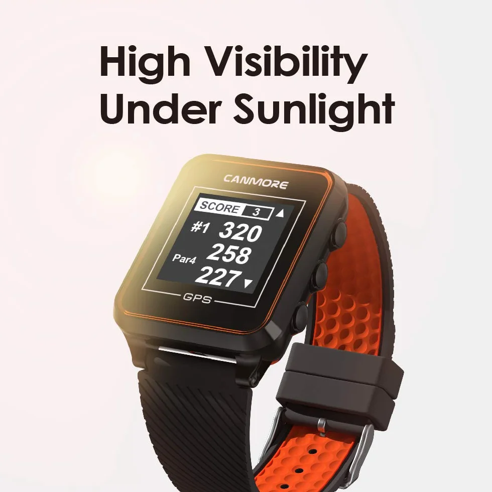 Canmore TW353 Reloj GPS de Golf Hombre Mujer Ligero 41000 Campos Precargados