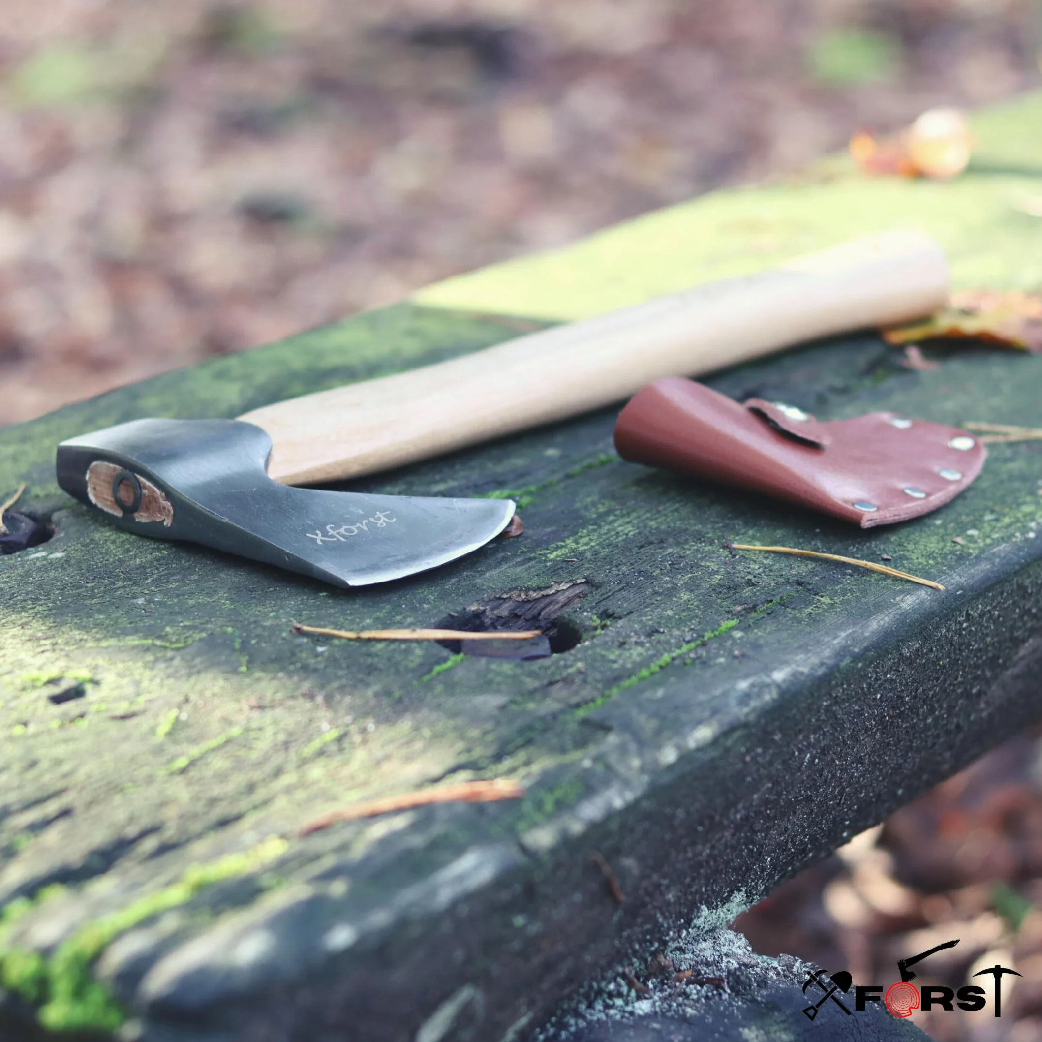 Hacha Xforst Vikinga de Mano con Mango de Madera de Hickory Modelo X-TA5x TA