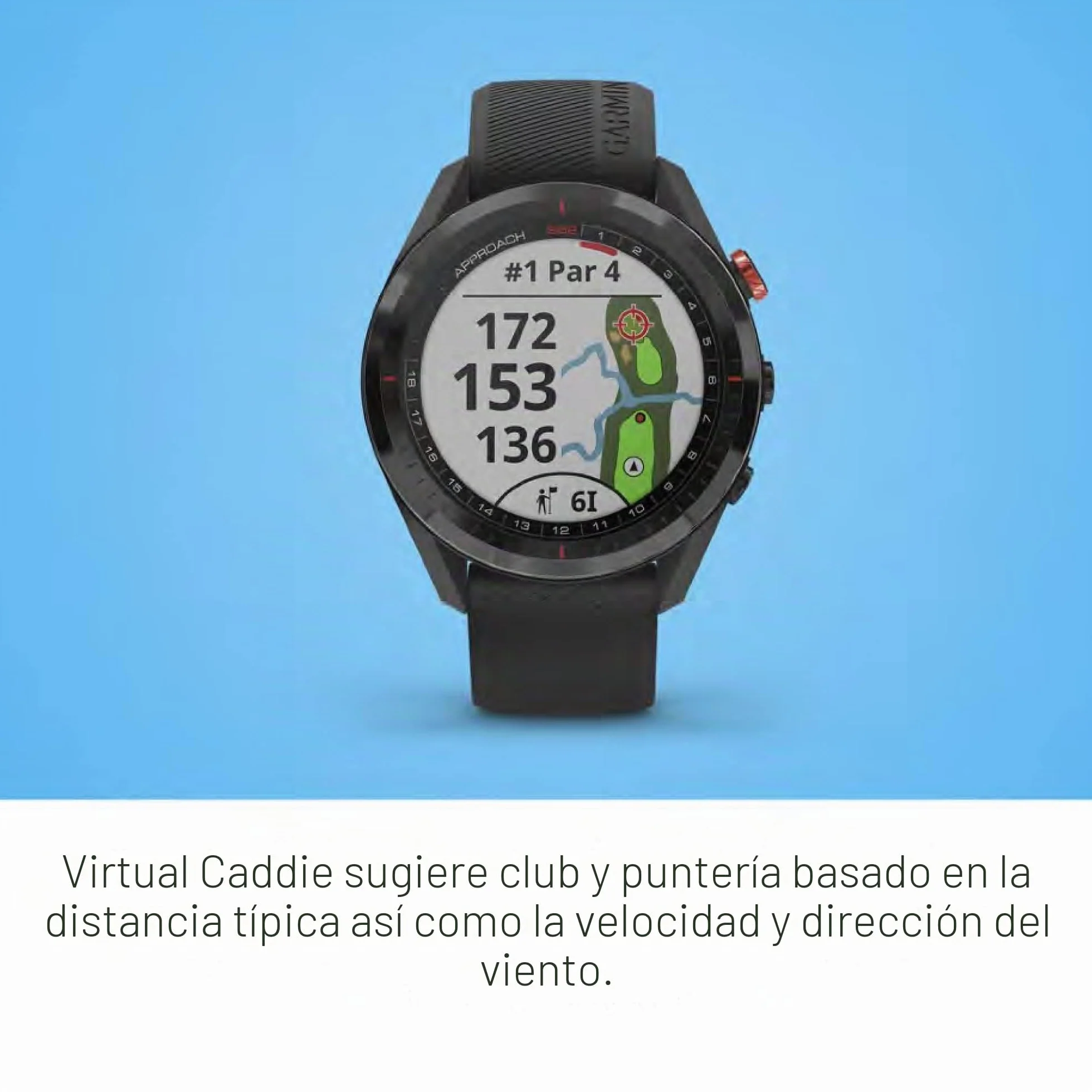 Garmin Approach S62 Premium Golf GPS Watch Built-in Virtual Caddie