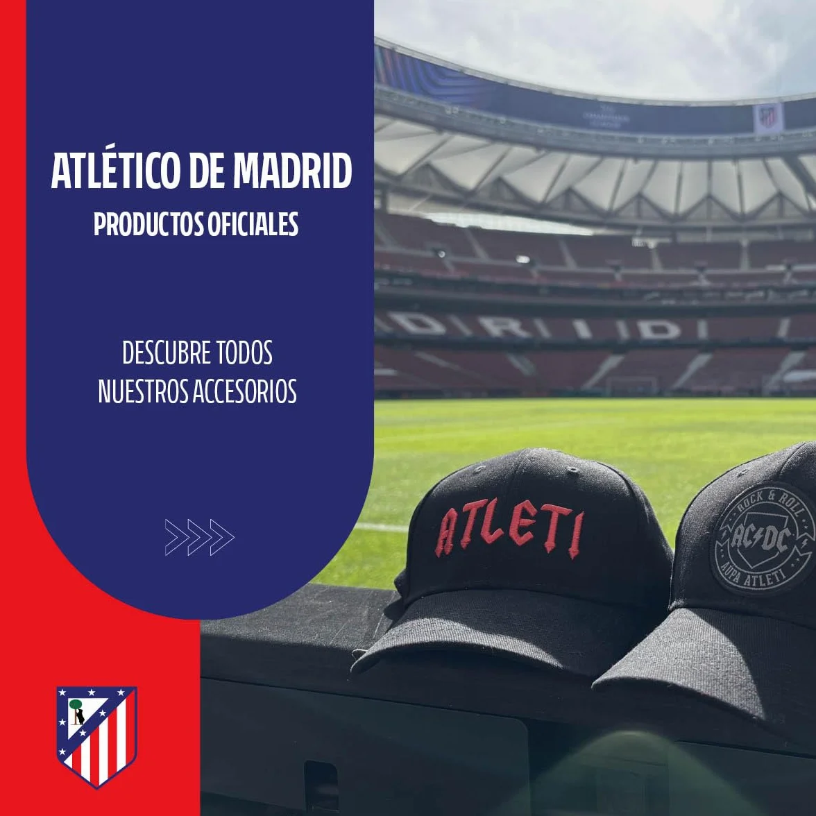 Atlético de Madrid 1903 Bandera España Escudo 24/25