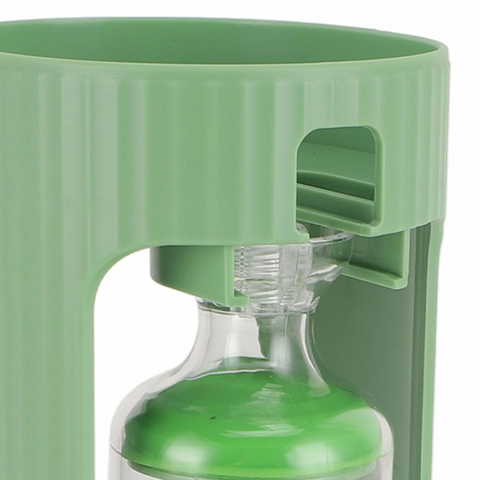 RIZGHWOY Estación para Exprimir puré de Frutas para Comida Casera para Bebés con Bolsas de 10 Piezas, Comida Personalizable para Llevar, Material Plástico de Calidad Alimentaria, Apto para (GREEN)