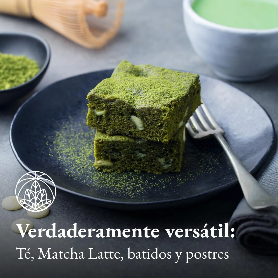 Organic Matcha Tea Powder from Japan Monte Nativo (100g) - Organic Macha Tea - Herbal Infusions - Green Tea - Carefully Cut and Dried - 100% Pure and Natural