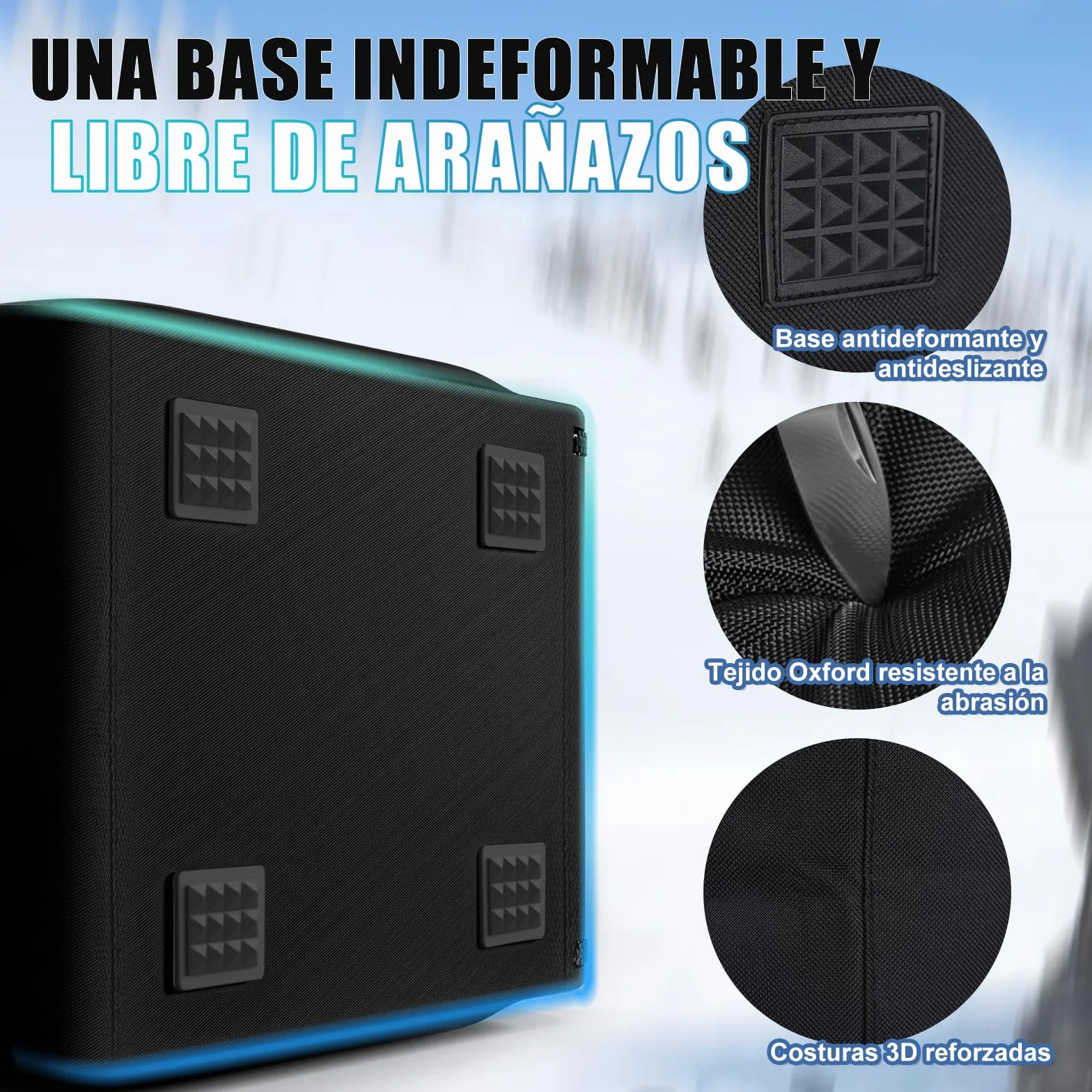 Bolsa Botas Esqui con Sistema Ventilación de Malla y Refuerzo EVA 40L