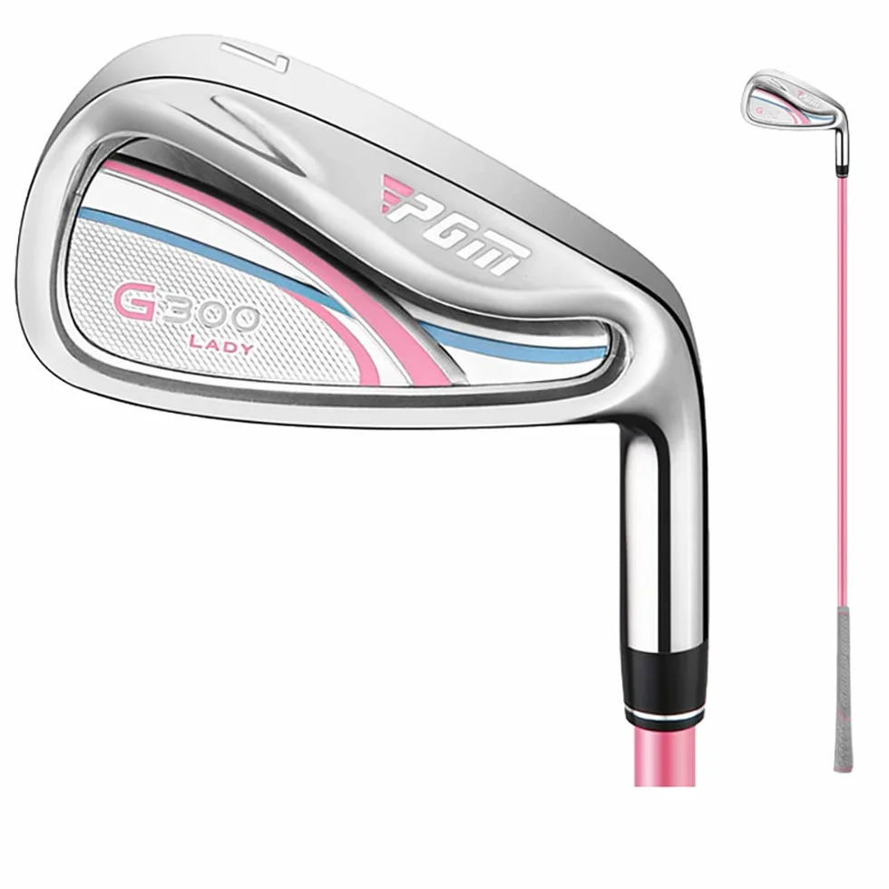 Hierro de golf para mujer #7 eje acero carbono Lady