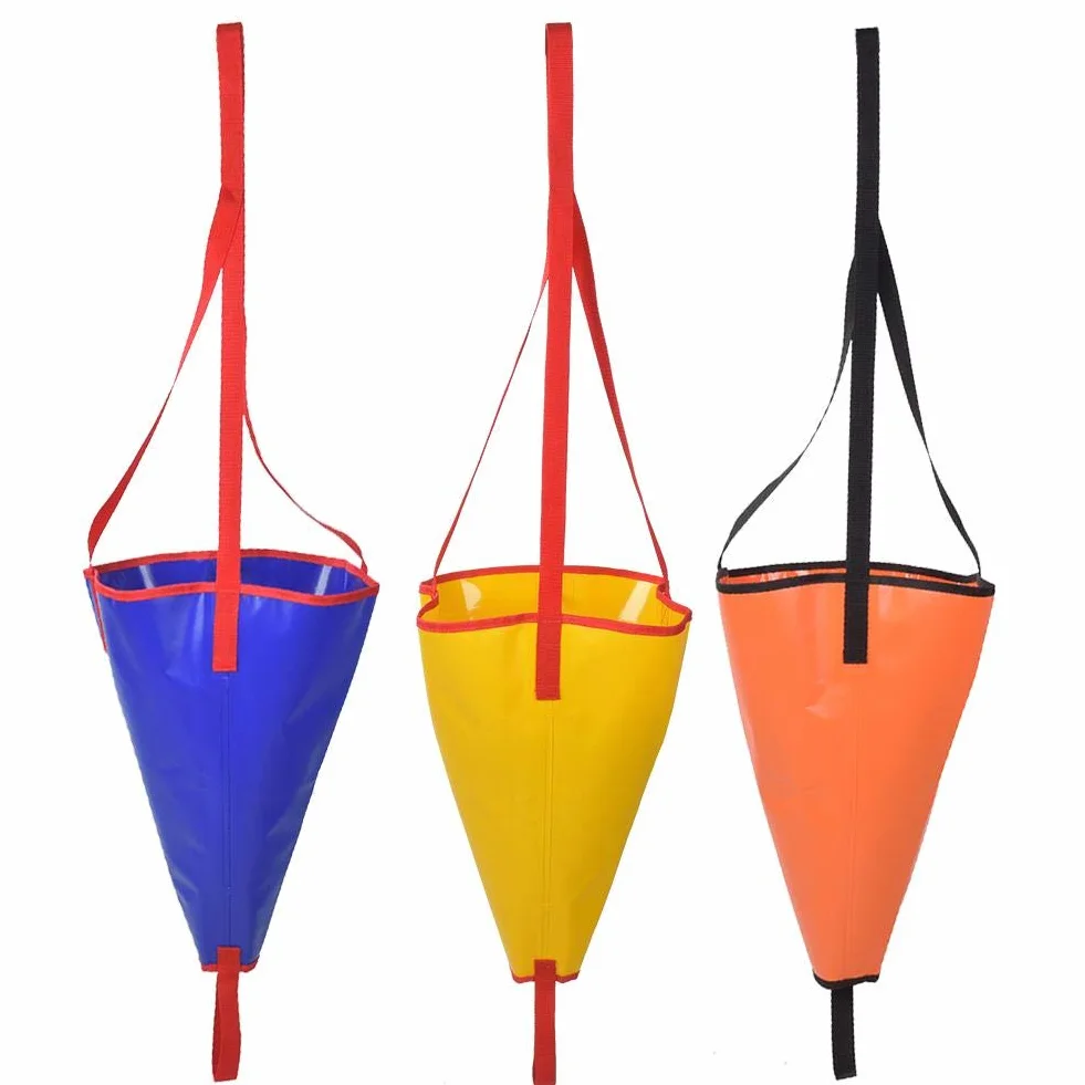 Alomejor Heavy Duty PVC Sea Anchor Drogue Drifting Brake for Boat Speed Reduction