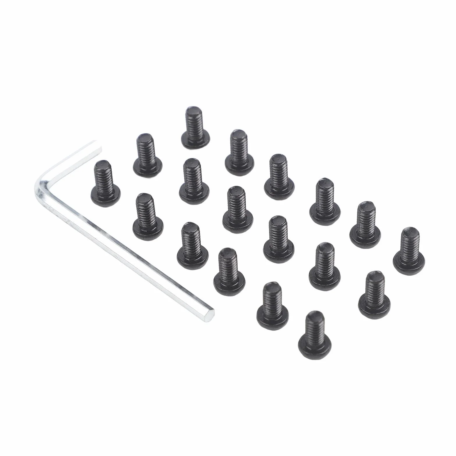 Paquete de 18 tornillos de acero inoxidable con llave 3.0 para MAX G2 G30LP G30D Scooter eléctrico cubierta de batería