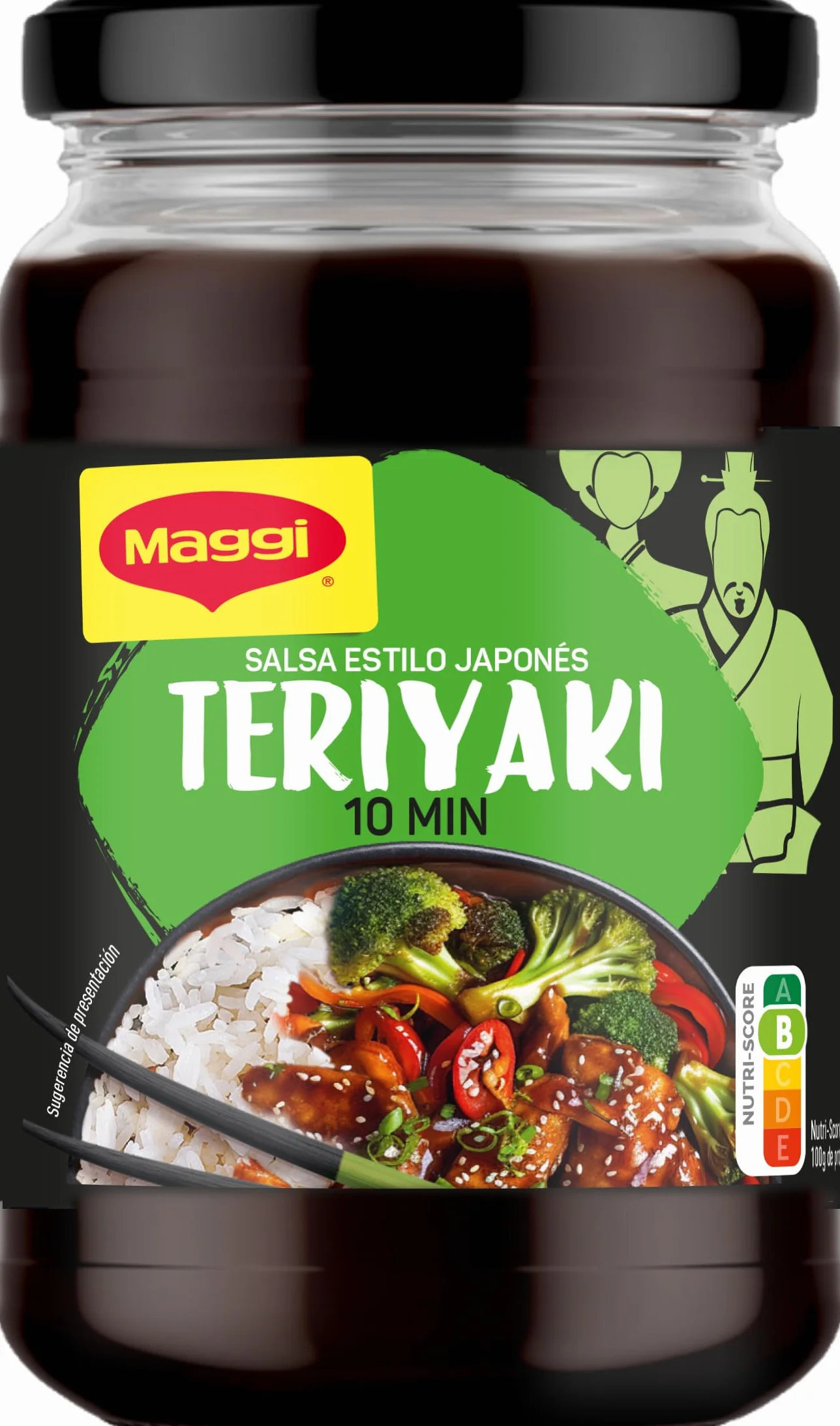 Maggi Salsa Asiática Teriyaki 6 x 355 g