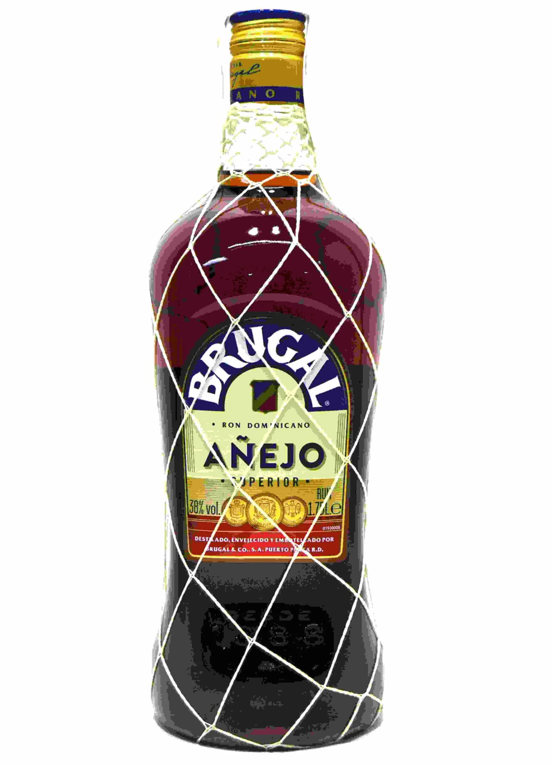 Brugal Añejo Ron Dominicano Superior Envejecido en Barrica de Roble 1.75L