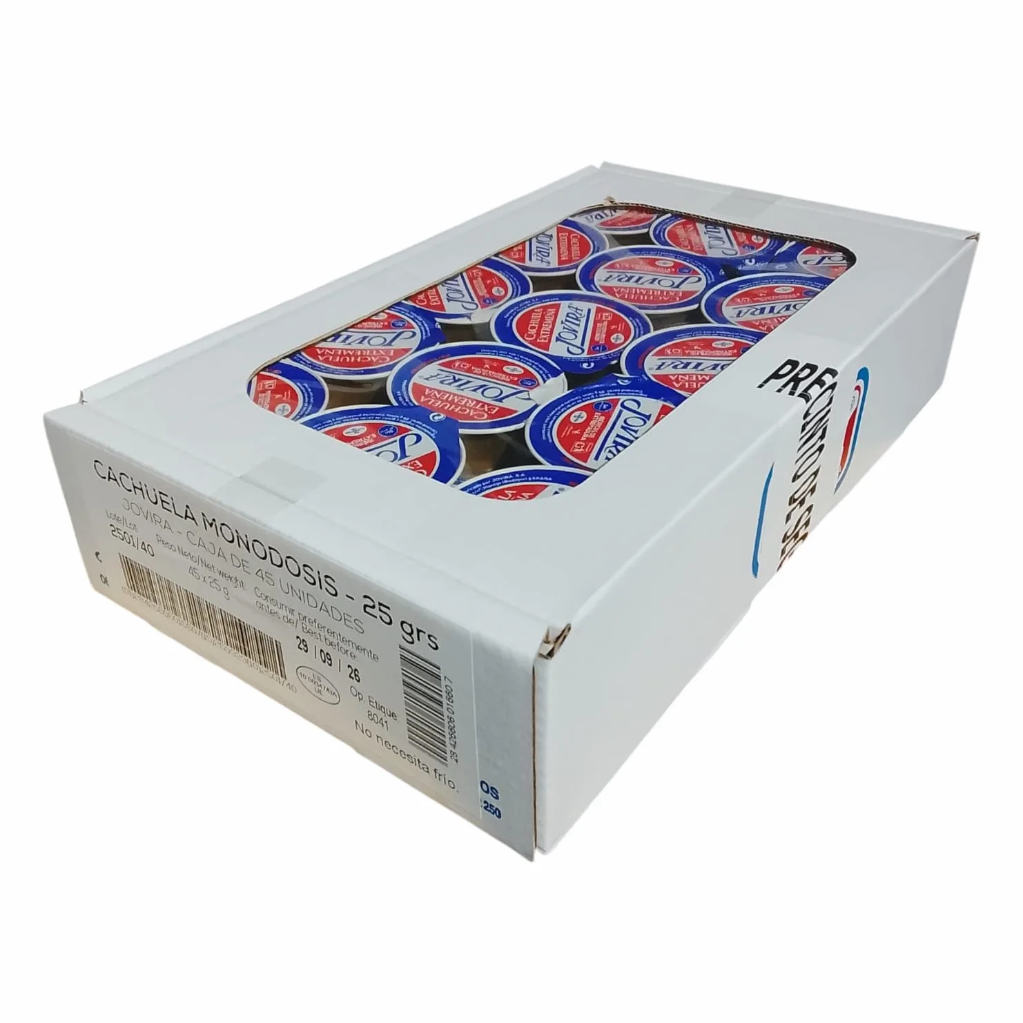 Cachuela monodosis Jovira 45 x 20gr
