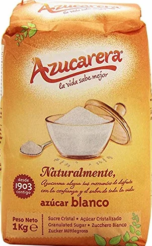 Azucar de azucarera PACK de 10 KILOS. ECOSEGURA