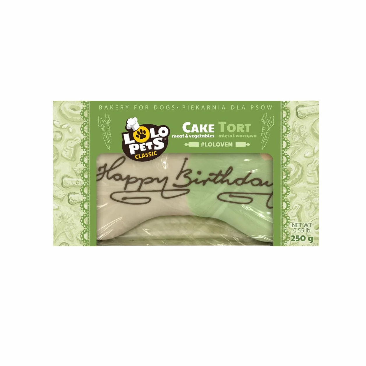 Clásicos Carnes y Verduras Pastel De Cumpleaños - 250 g