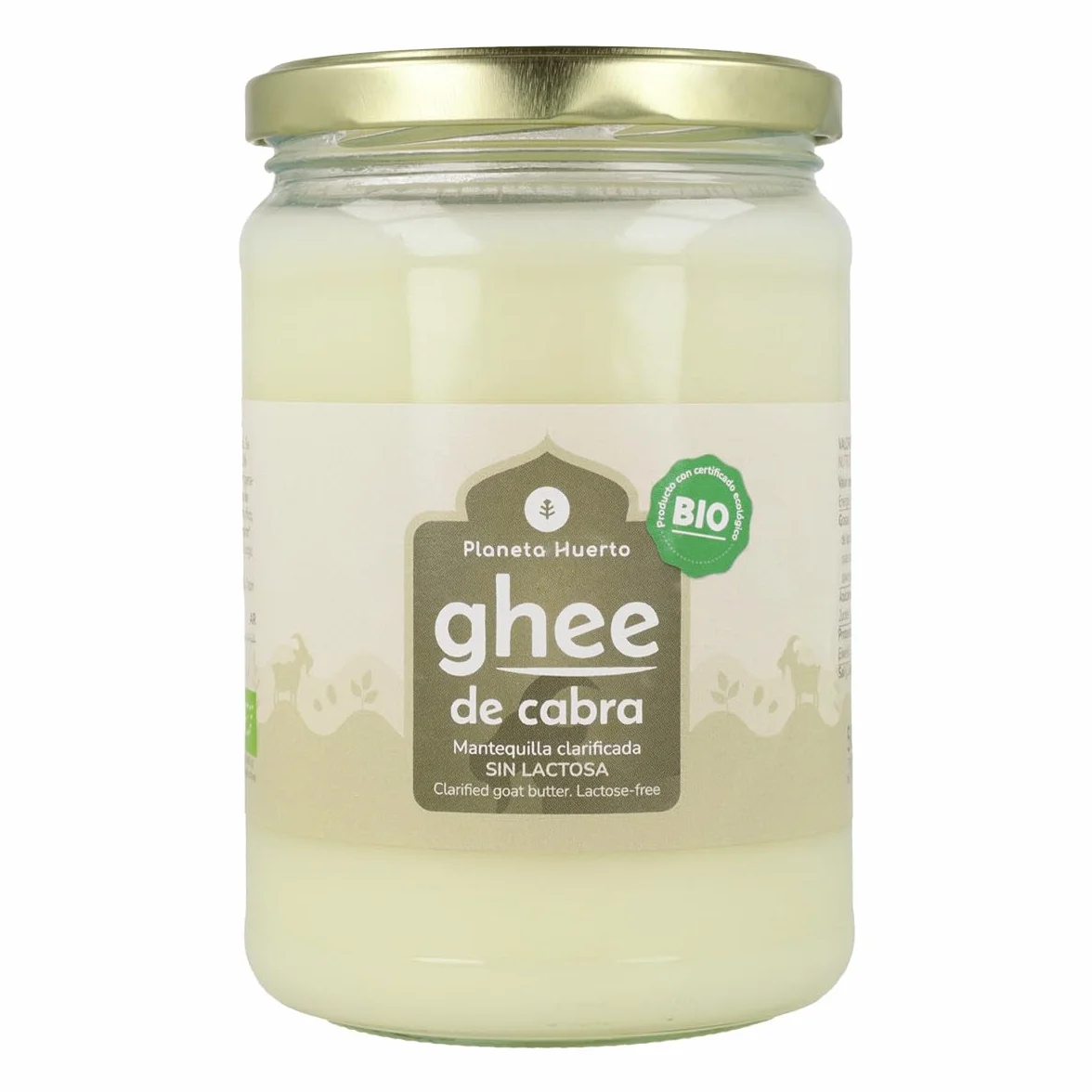Planeta Huerto Ghee mantequilla clarificada de cabra ECO 500 g