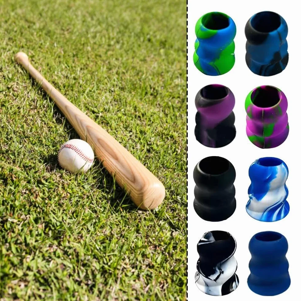 Cinta de agarre cónica para bate de béisbol, bandas absorbentes, protección ergonómica