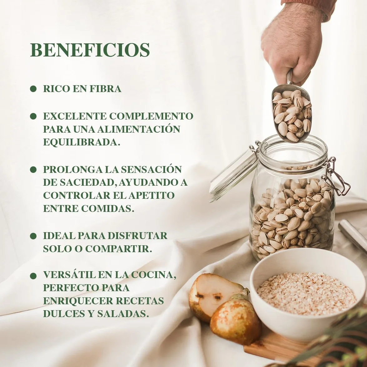 PISTAMED - Pistachos con Cáscara Sin Sal Tostados Artesanalmente - Alto Contenido en Fibra - Apto Veganos y Sin Gluten - Pack 100 x 35 g Formato Individual - Origen España - Snack Natural