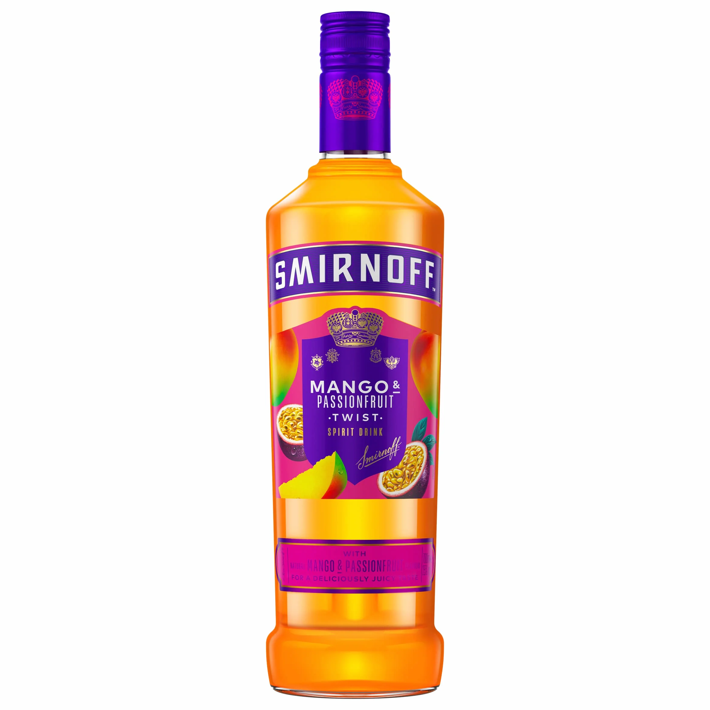 Smirnoff Vodka MANGO & PASSIONFRUIT TWIST Spirit Drink 25% Vol. 0,7l