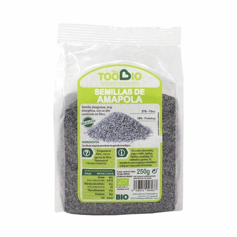 SEMILLA DE AMAPOLA BIO 250gr