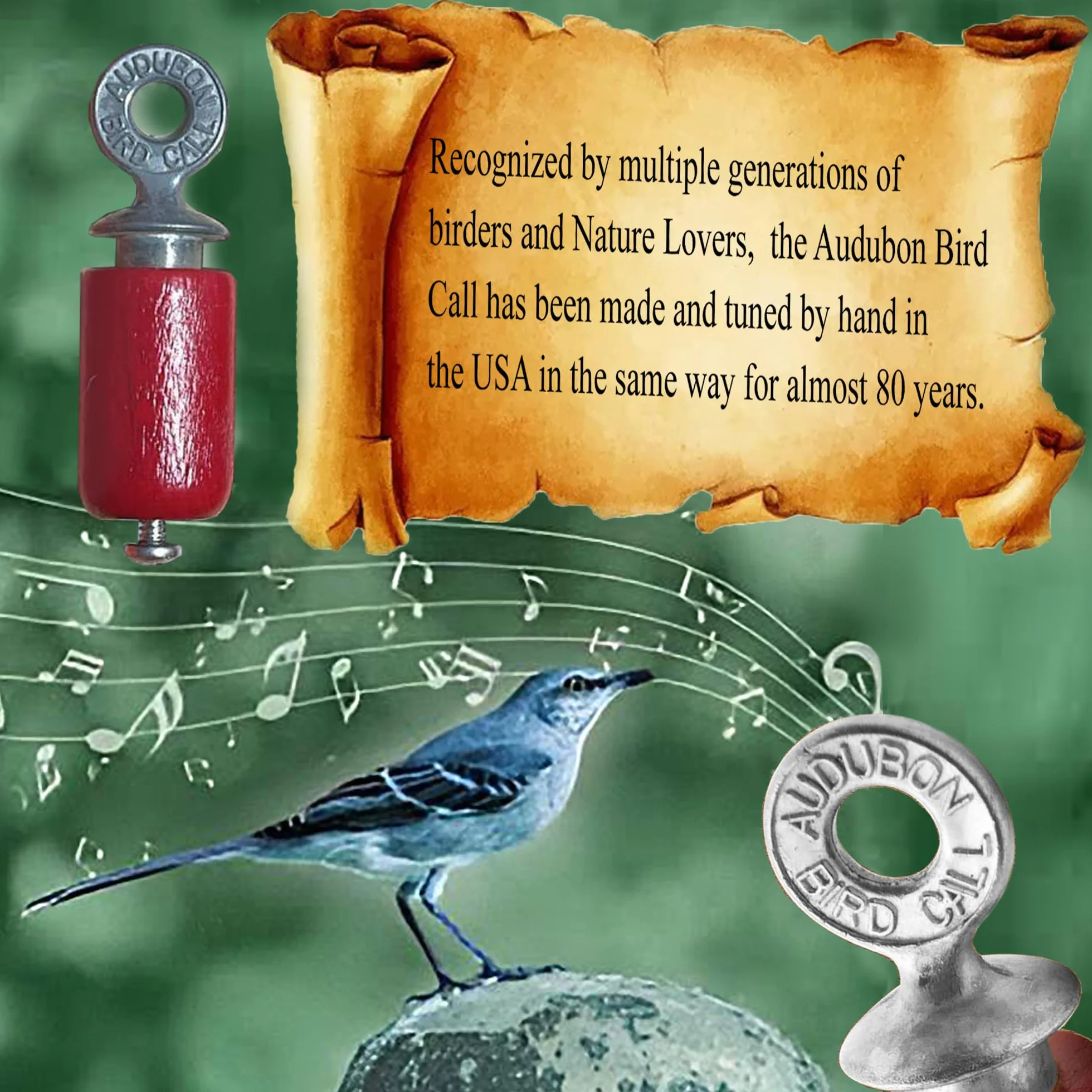 Audubon Llamada de Aves