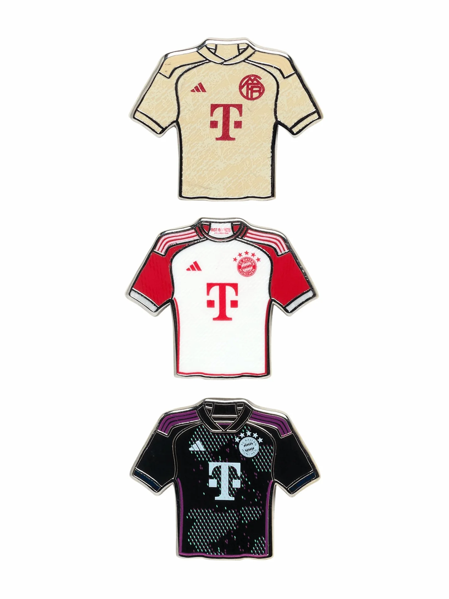 FC Bayern München Pin Maillot 3-Set