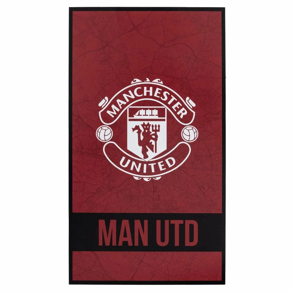 Manchester United FC FOCO Toalla de fútbol Oficial