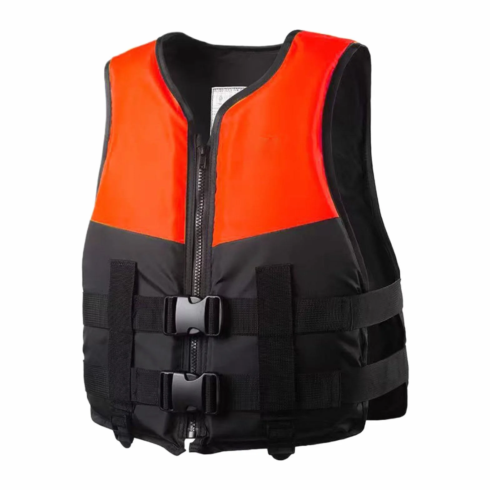 Giacca da Nuoto Galleggiante Alta Galleggiabilità Tessuto Oxford Gilet Salvagente Regolabile Sicurezza Giubbotto Snorkeling Mare per Uomo Donna