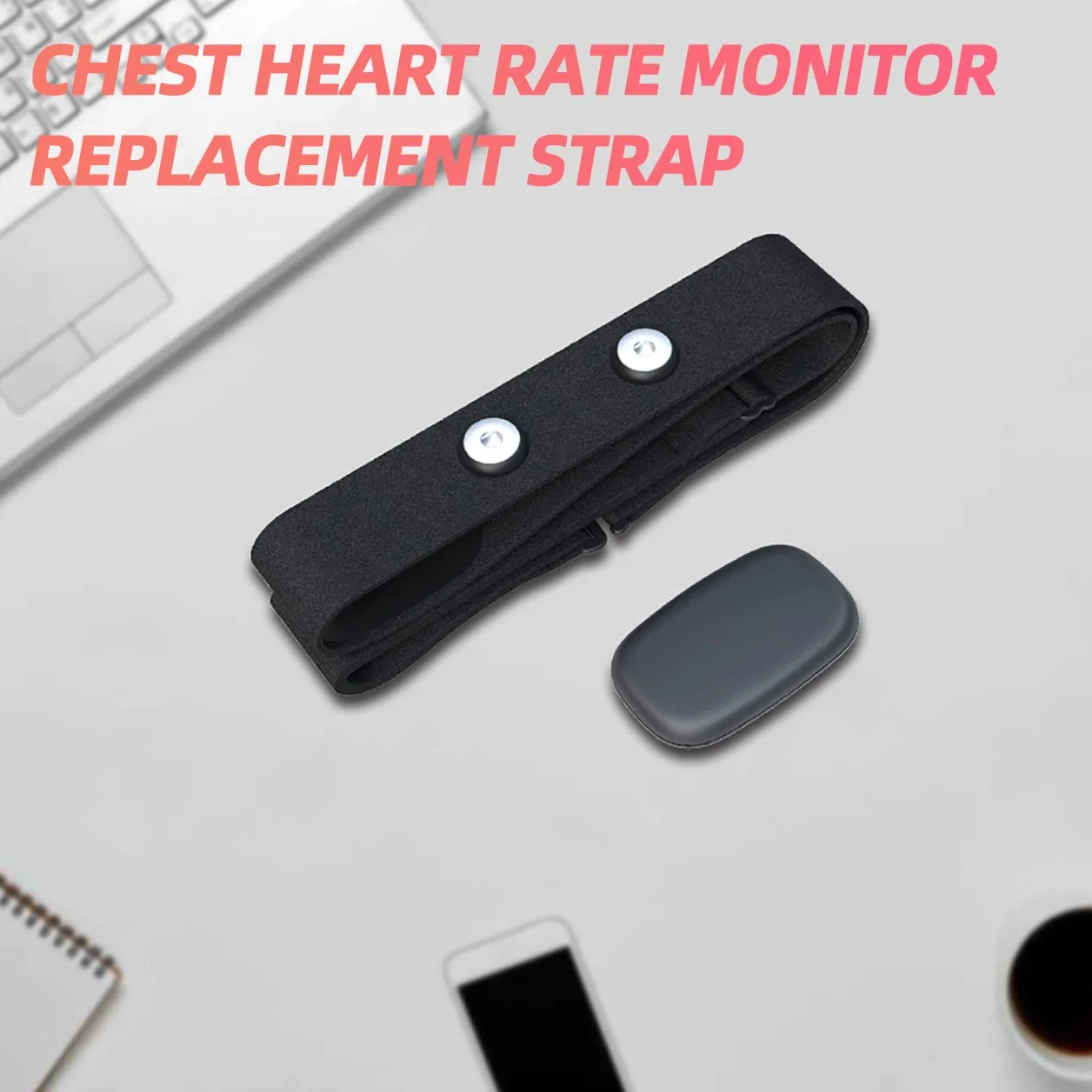 FITCENT Heart Rate Monitor Chest Replacement Strap for Polar H10 Wahoo Tickr Coospo Powrlabs Moofit