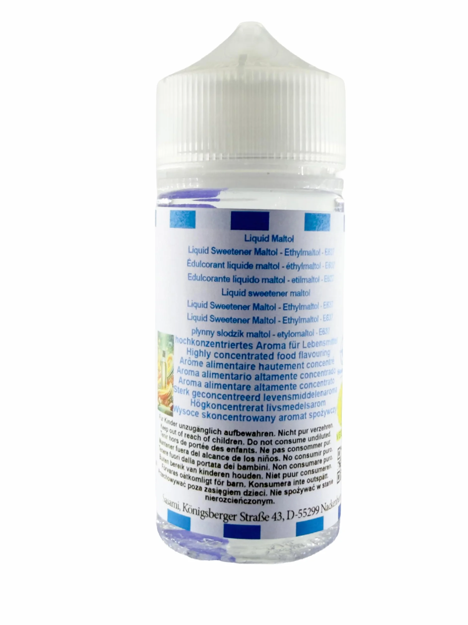 Edulcorante líquido maltol - etilmaltol - E637 - vegano - Sasami concentrado 10ml