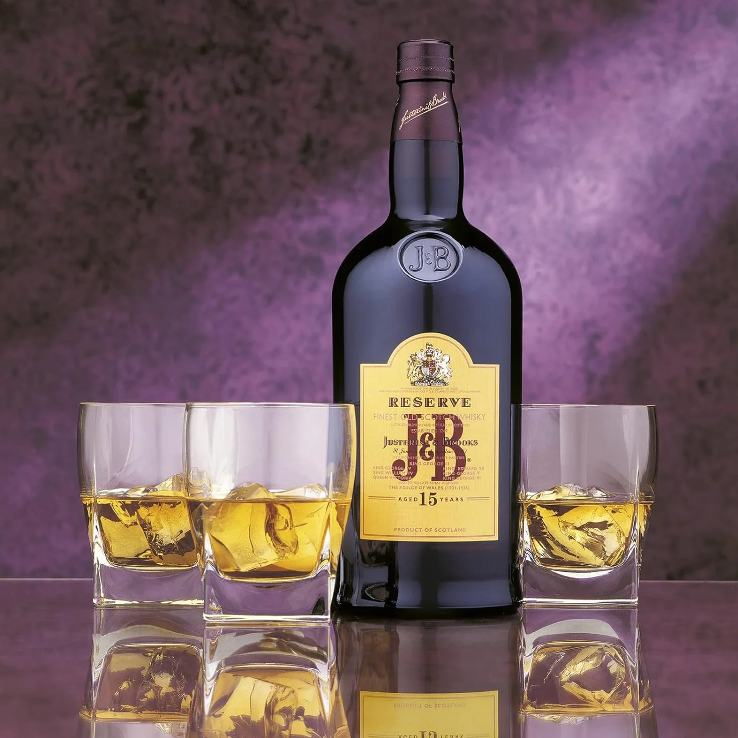J&B Reserve Aged 15 Years, whisky escocés blended, 700 ml