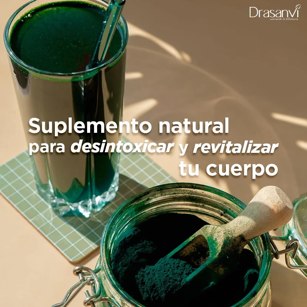 ALGA CHLORELLA BIO 90 G DOYPACK SUPERALIMENTOS DRASANVI